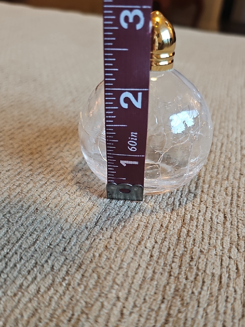 Pottery Barn Salt & Pepper Shakers With Crackled Glass Details - Picture 6 of 6
